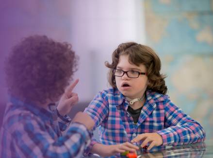 Children in the classroom